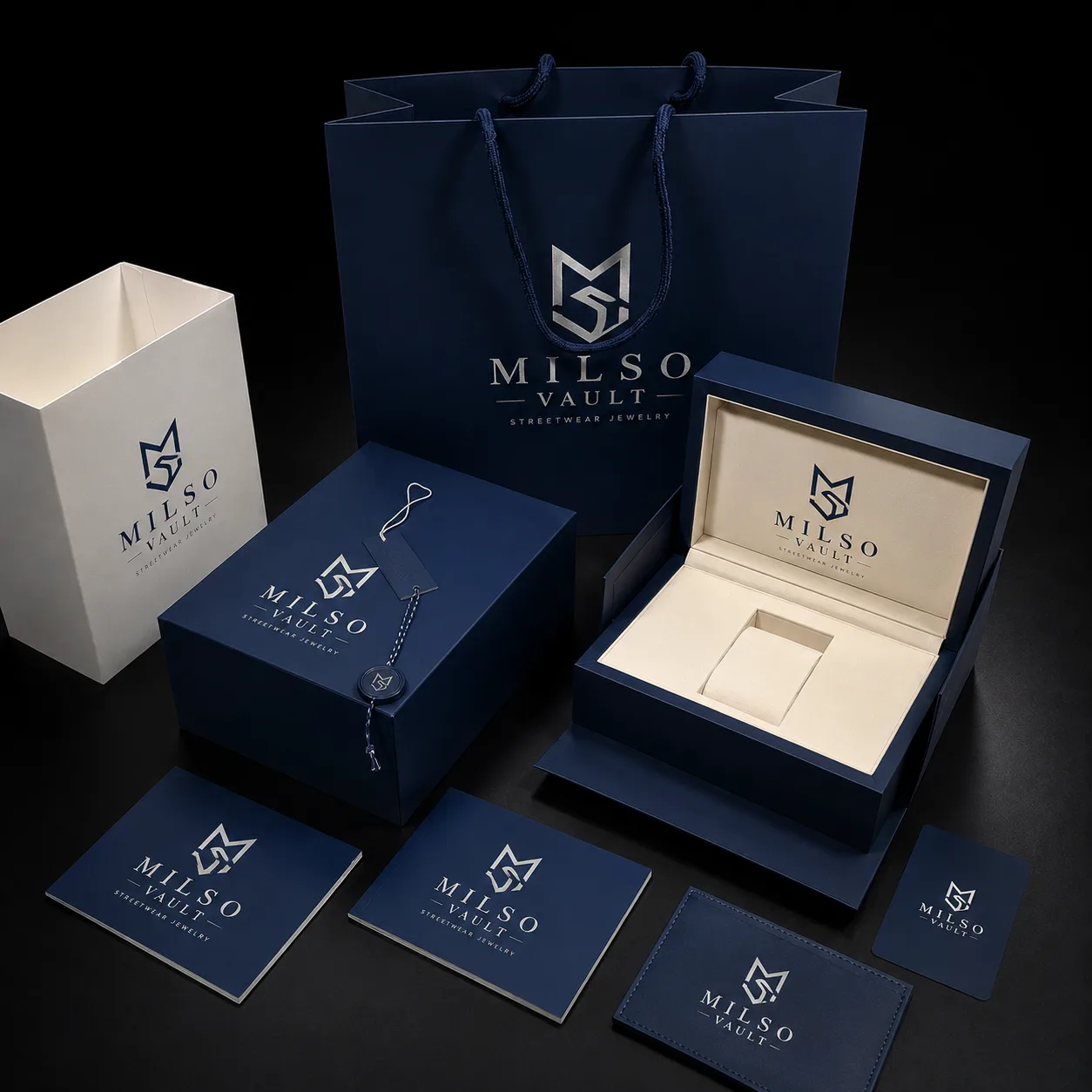 Men’s Blue Dial VVS Moissanite Iced Out Watch – Silver Full Bust Down Bracelet image 5